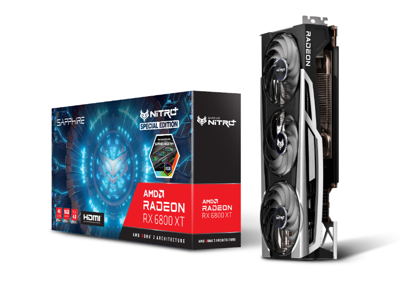 Sapphire Radeon NITRO+ RX 6800 XT SE 16GB GDDR6 PCIE 4.0 AMD