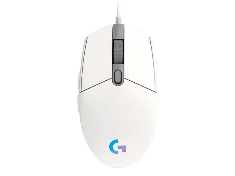 Logitech G102 Lightsync White Wired Gaming Mouse