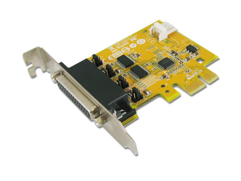 Sunix ser6437PHL 2-port RS-232 High Speed PCI Express Low Profile Board with Power Output