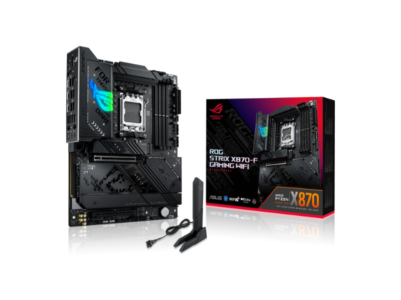 Asus ROG Strix X870-F Gaming WiFi DDR5 ATX AMD Motherboard