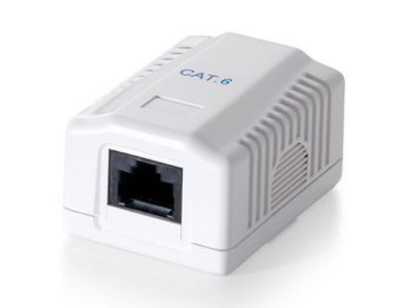 EQUIP Premium 1-PORT CAT.6 Surface Mount Box