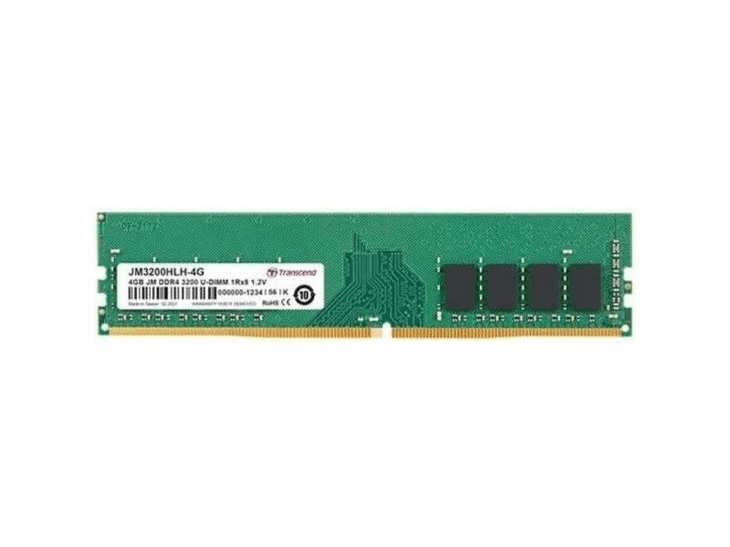 Transcend JetRam 4GB DDR4-3200 288 pin Desktop U-Dimm Memory