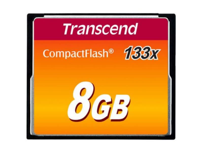 Transcend CompactFlash 133x 8GB Memory Card