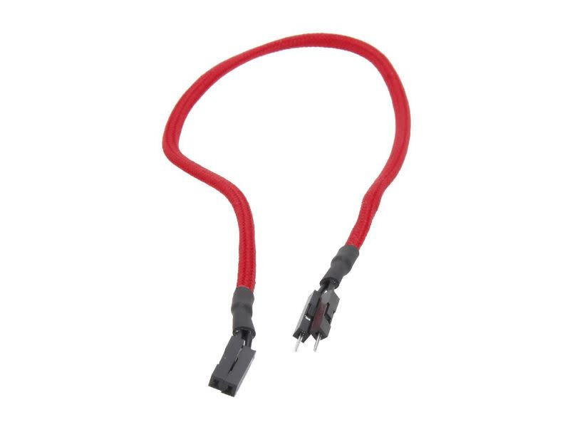 BitFenix Alchemy Multisleeved 2-pin Chassis I/O Cable 30cm Red
