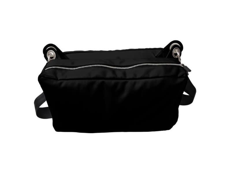 VAX Ramblas Messenger Saddlebag - Black PVC/ microfiber - up to 20