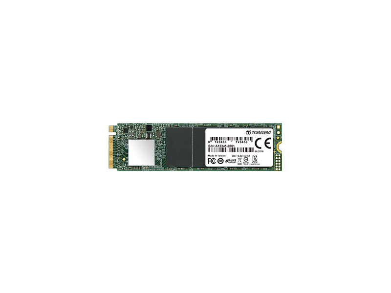 Transcend MTE110 Series 512GB M.2 2280 PCIe Gen3 x4 SSD