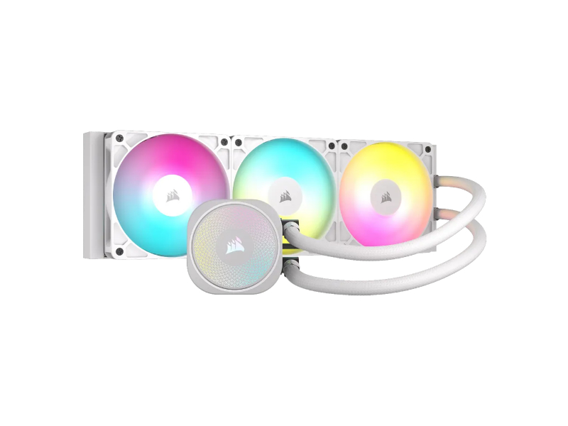 Corsair Nautilus 360 RS ARGB White Closed Loop AIO Liquid CPU Cooler