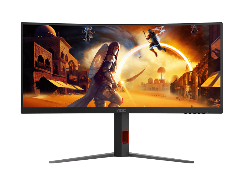 AOC CU34G4H 34'' WQHD (3440 x 1440) 200Hz 0.3ms Fast VA FreeSync Premium HDR10 Curved Gaming Monitor
