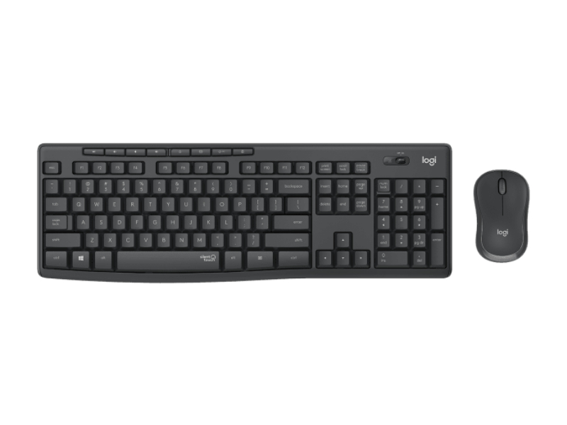 Logitech MK295 Silent Wireless Keyboard and Mouse Combo