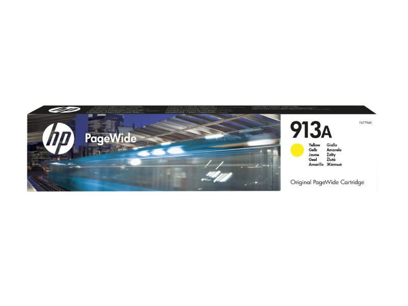 Genuine HP 913A PageWide Yellow Ink Cartridge 3,000 Pages