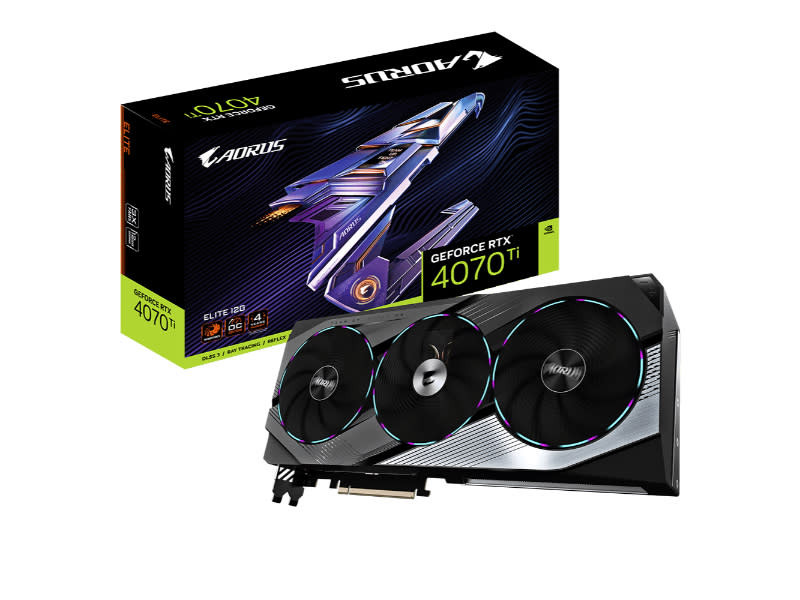 Gigabyte GeForce RTX 4070 Ti Aorus Elite 12GB GDDR6X Nvidia Graphics Card